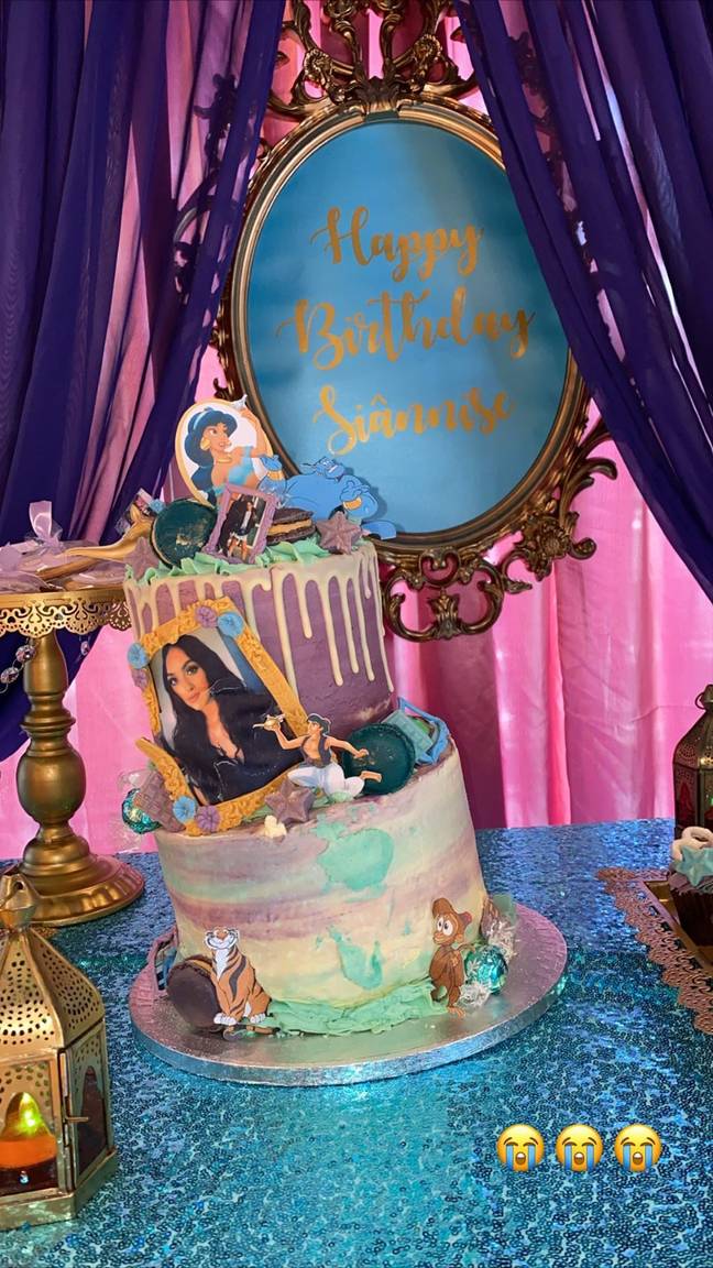 Siannise's cake was quite a spectacle (Credit: Instagram/ Siannise Fudge) 