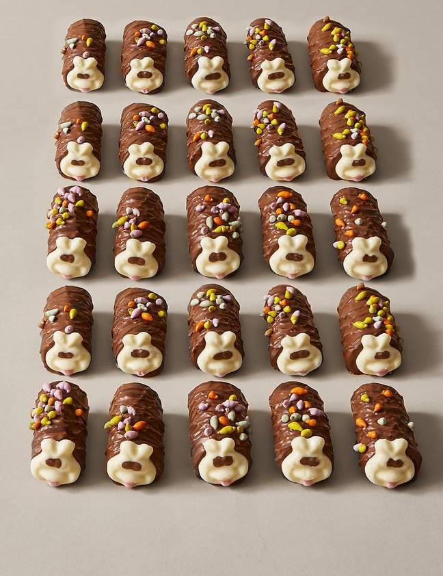These Mini Colin the Caterpillars are available in sets of 25 and can be pre-ordered from M&amp;S (Credit: M&amp;S)
