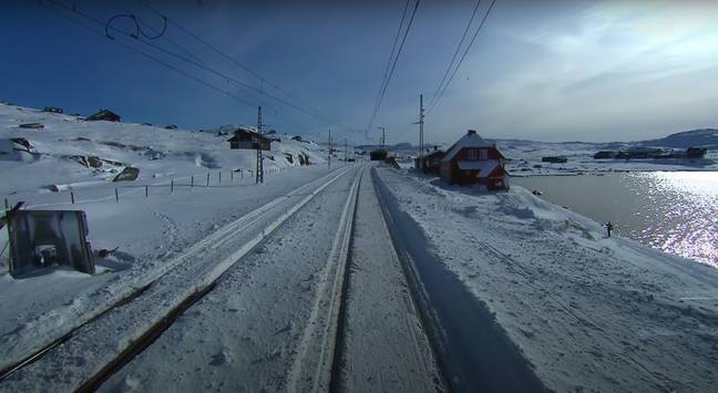 Journey from Bergen on the Norwegian west coast across the mountains to capital Oslo (Credit: YouTube)