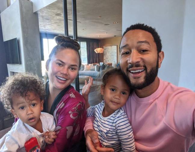 John shared some family snaps for his Instagram post (Credit: John Legend/ Instagram)