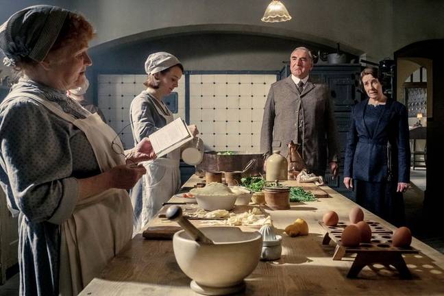 Scene from the Downton Abbey Movie (Credit: ITV)