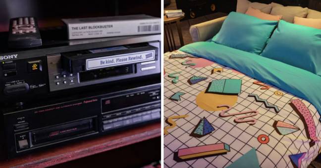 The whole place has a retro feel (Credit: Airbnb/ Sandi Harding) 