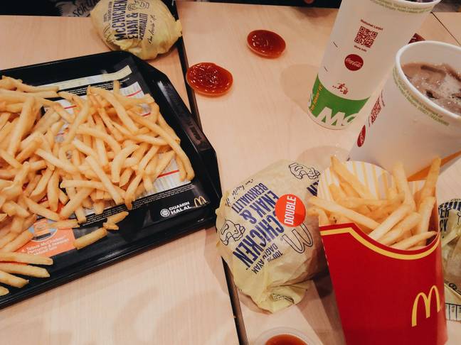 The order was made up of happy meals, fries and milkshakes (Credit: Unsplash)