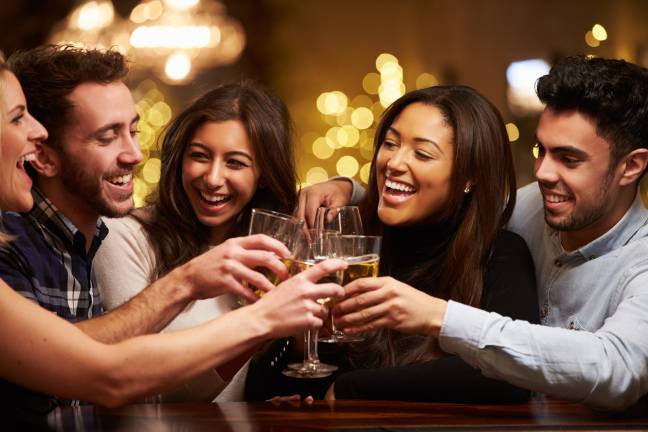 People might think twice about sharing drinks (Credit: Shutterstock)