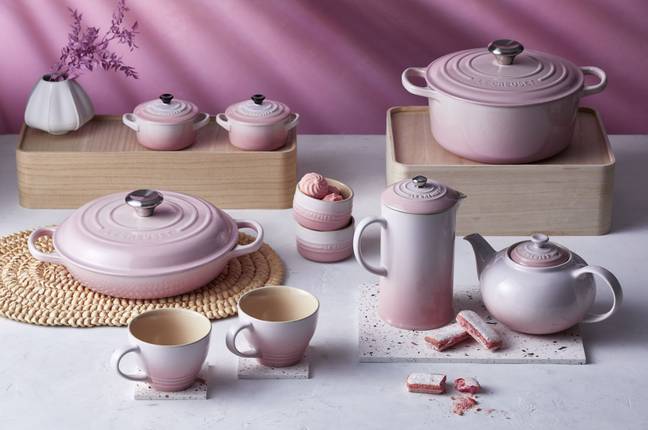 They are very similar to Le Creuset's collection (Credit: Le Creuset)