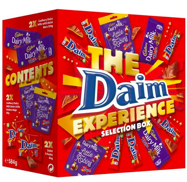 Introducing the Daim Experience box (Credit: Cadbury)