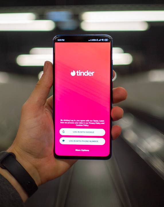 Tinder has seen an increase in subscribers (Credit: Unsplash)