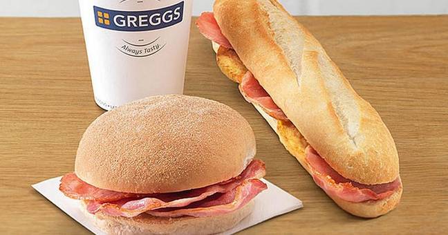 Free breakfast goods are also on offer (Credit: Greggs)