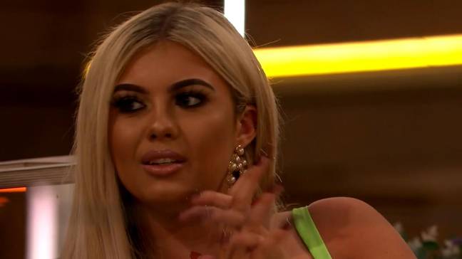 Belle was fuming about the revelation. Credit: ITV2 / Love Island