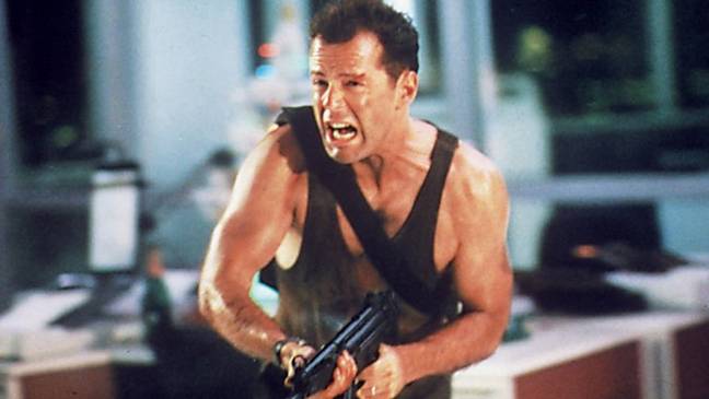 Bruce Willis stars as the terrorist-fighting cop in 'Die Hard' (Credit: 20th Century Fox)