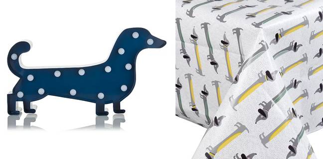 Sausage dog towels asda best sale