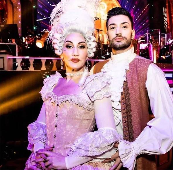 Michelle Visage became the eighth contestant voted off. (Credit: Instagram/BBC Strictly)