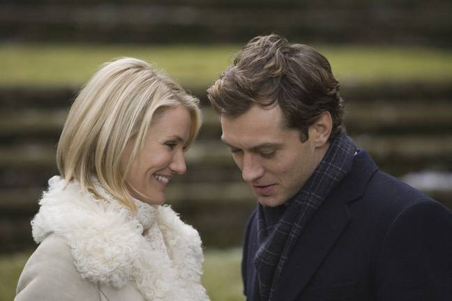 Jude Law, Kate Winslet, Cameron Diaz and Jack Black star in this sweet holiday film (Credit: Universal Pictures)