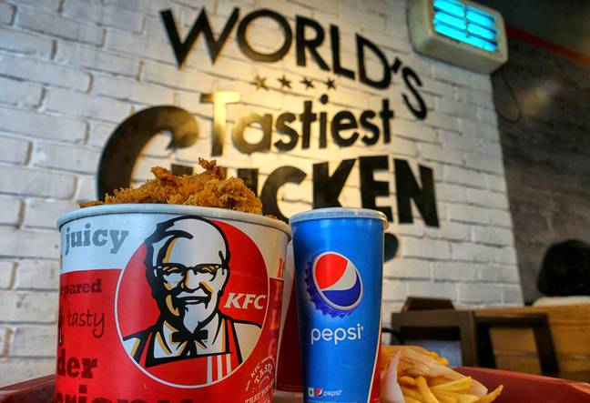 The crisps double up as vouchers for the fast-food chain (Credit: PA)