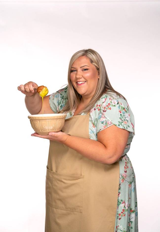 Digital manager Laura says she bakes from the heart (Credit: Channel 4)