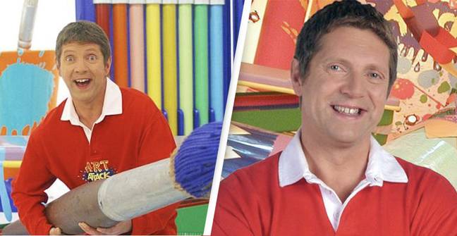 Art Attack’s Neil Buchanan Shares Rare Photo 31 Years After TV Debut