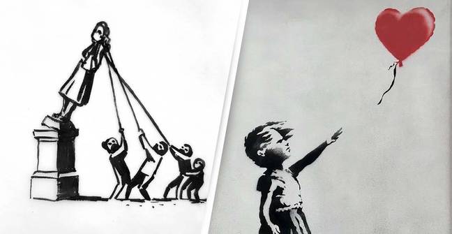 Banksy Designs And Sells T-Shirts To Fund People Accused Of Toppling Slave Trader Statue