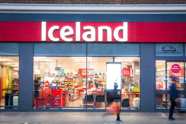 An Iceland supermarket. Credit: William Barton/Alamy Stock Photo