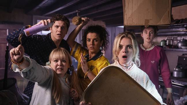 The Derry Girls finale had people in floods of tears. (Credit: Channel 4)