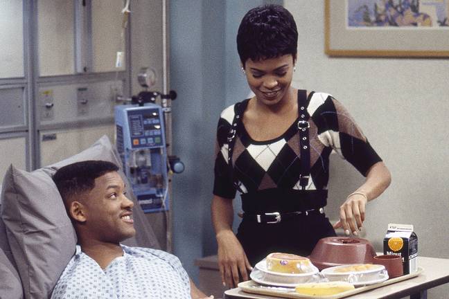 Jada auditioned for the role of Will's girlfriend on the Fresh Prince but Nia Long was hired instead. (Credit: NBC)