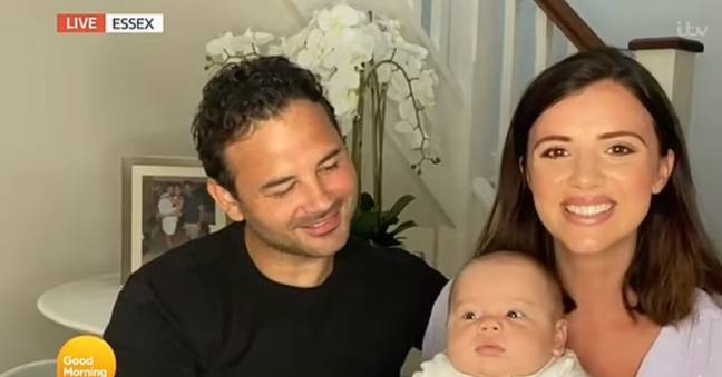 Lucy and Ryan got quite a scare with their son Roman earlier this year. Credit: ITV