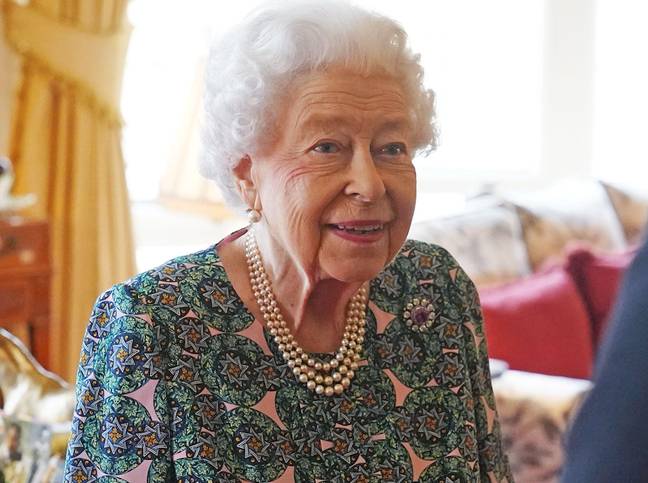 Queen Elizabeth tested positive for covid-19 on Sunday (Credit: Alamy)