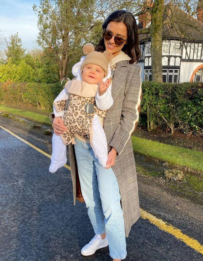 Lucy is mum to Roman, who was born in March last year (Credit: Lucy Mecklenburgh/Instagram)