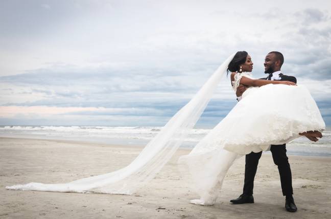 She recently tied the knot on a beach in Cancun, Mexico. Credit: Unsplash.