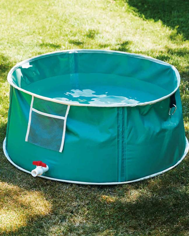 This pool promises to pop up and fold down in ten seconds (Credit: Aldi)