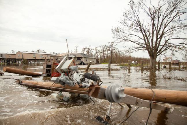 Hurricane Ida has caused flooding in Louisiana (Credit: PA)