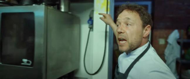 Stephen plays a chef in new film Boiling Point (Credit: Vertigo Releasing)