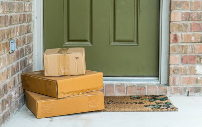 For most couriers, you don't have to open the door (Credit: Shutterstock)