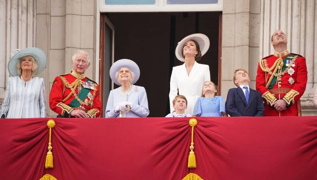Prince Louis was the centre of attention at this summer's Jubilee celebrations. Credit: PA Images/Alamy Stock Photo