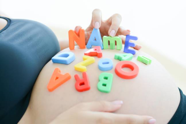 Choosing a baby name is an important decision. Credit: ilie adrian/Alamy Stock Photo