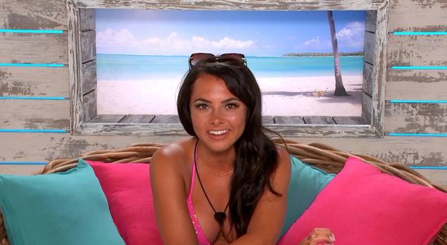 Love Island fans were not happy with Paige's wig. Credit: ITV