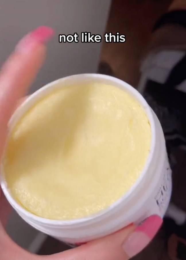 The woman explained how not to use it (Credit: TikTok/@jenhanshaw)