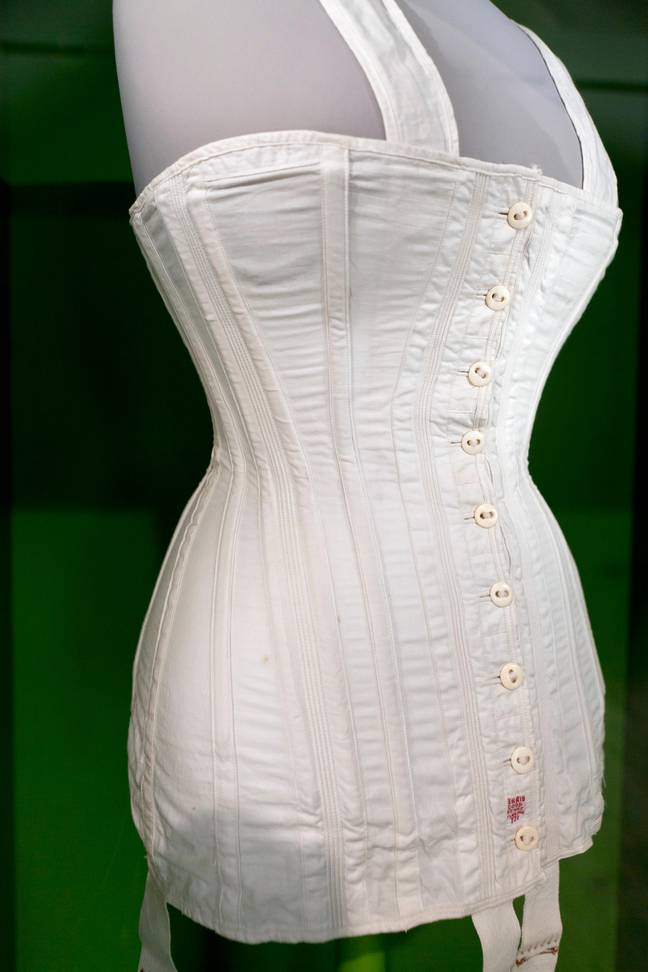 Corsets were originally made with whale bones. [Credit: Alamy]