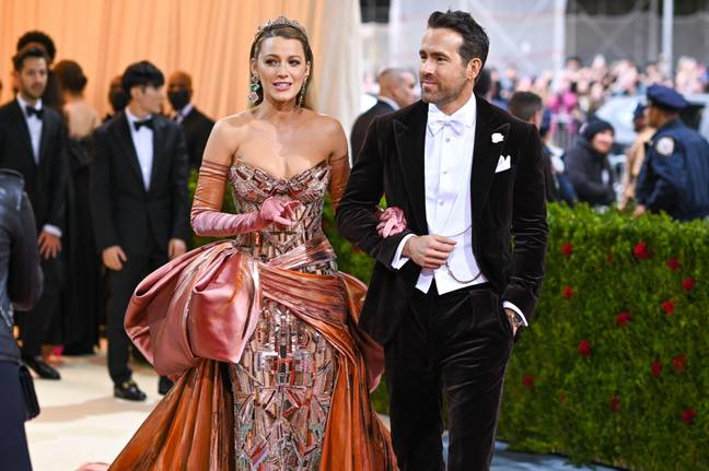 Blake Lively and Ryan Reynolds co-chaired the gala. (Credit: Alamy)
