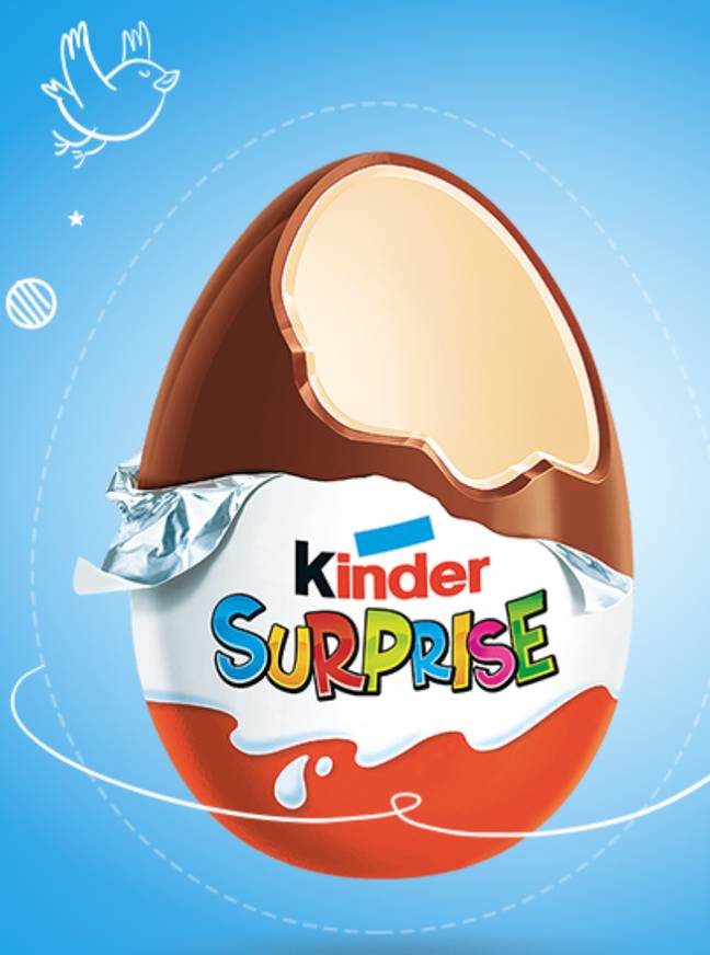 Kinder Eggs have a whole virtual world inside them. Who knew? (Credit: Kinder)
