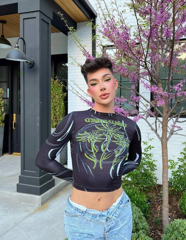 One person commented on the site: “Why is everyone so obsessed with Y2K fashion rn?” (Instagram James Charles).