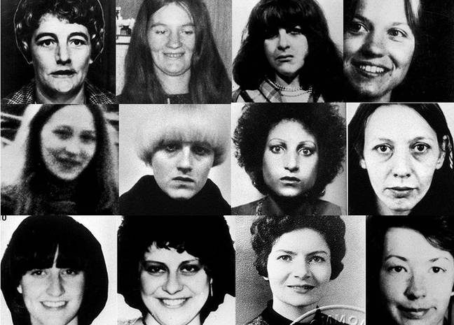 12 of the 13 victims murdered by Sutcliffe