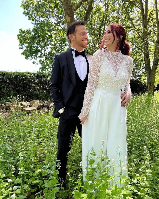 Stacey Solomon and Joe Swash have tied the knot, but still need to make things official.. Credit: @staceysolomon / Instagram