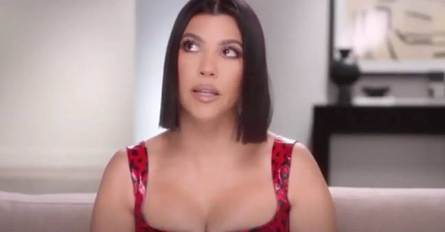 Kourtney defended the couple's PDA after criticism. (Credit: Hulu)