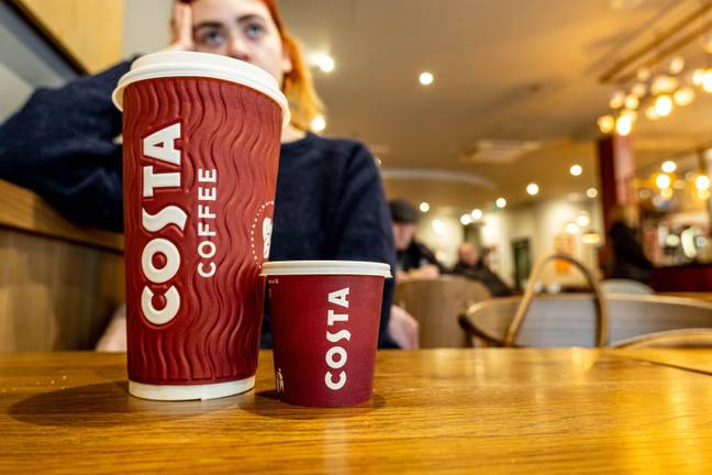 Costa Coffee has apologised after giving customers 'dangerous' advice on social media (Credit: Alamy)