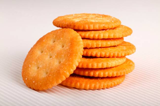 Ever wondered why Ritz Crackers have a scalloped edge? (Credit: Alamy)