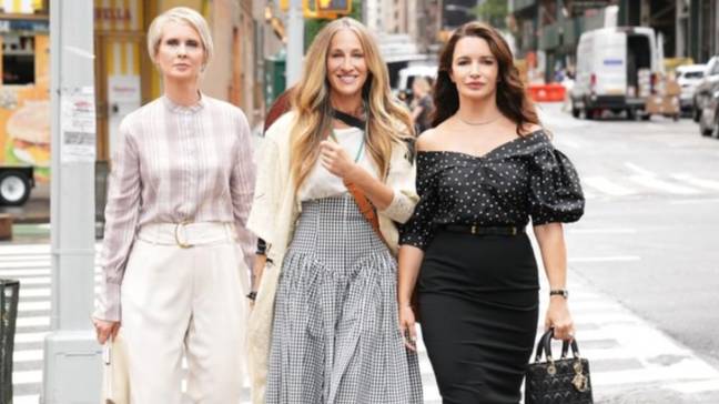 Sex and the City: And Just Like That sees Carrie, Miranda and Charlotte return (Credit: HBO)