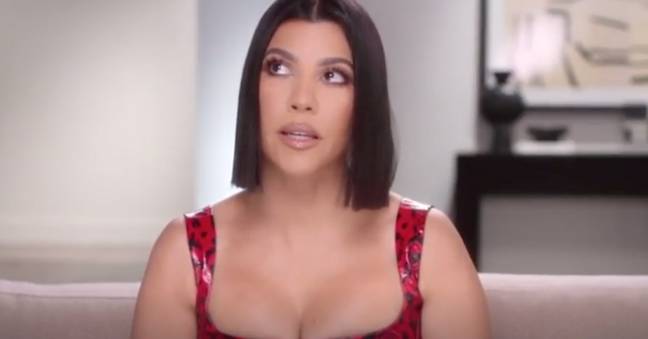Kourtney explained how IVF was affecting her hormones. (Credit: Hulu)