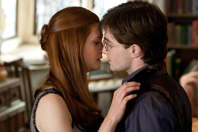 Meanwhile, Ginny and Harry get married (Credit: Warner Bros)
