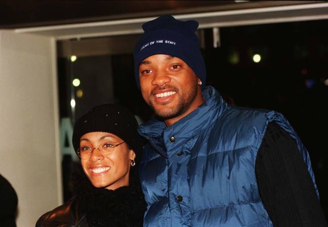 Jada and Will in December 1998. (Credit: Alamy)
