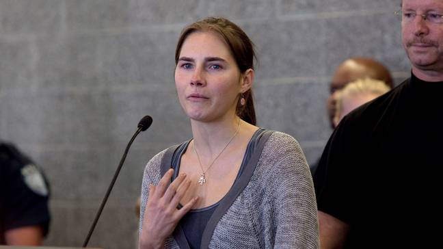 Amanda Knox was jailed for four years, before the conviction overturned.